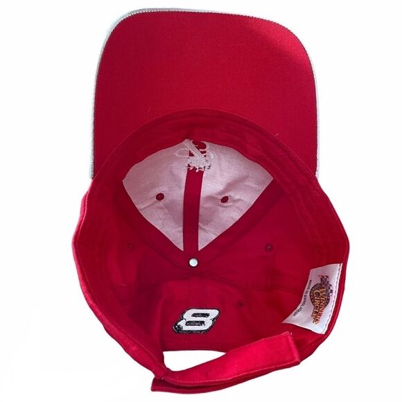 VINTAGE Y2K Winners Circle Budweiser Dale Jr NASCAR Cap Hat - Picture 3 of 8